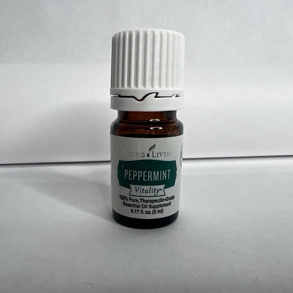 Young Living Peppermint Vitality Essential Oil 5 ml - Aromatherapy - New Sealed